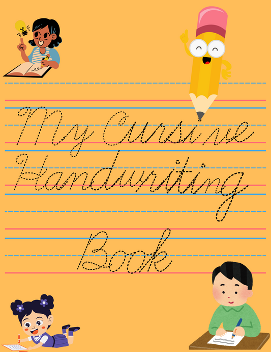 Cursive Handwriting Workbook-Advanced Calligraphy Laminated/Bound